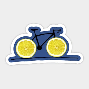 lemon ride 2 Sticker